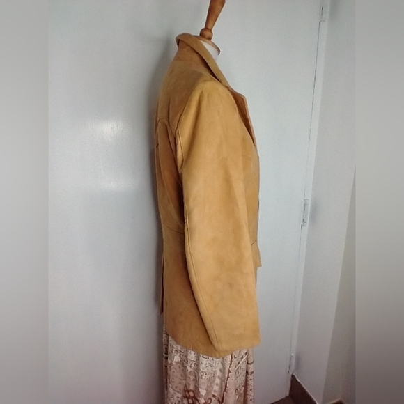 VINTAGE BUTTER SOFT SUEDE WESTERN JACKET - Picture 5 of 12
